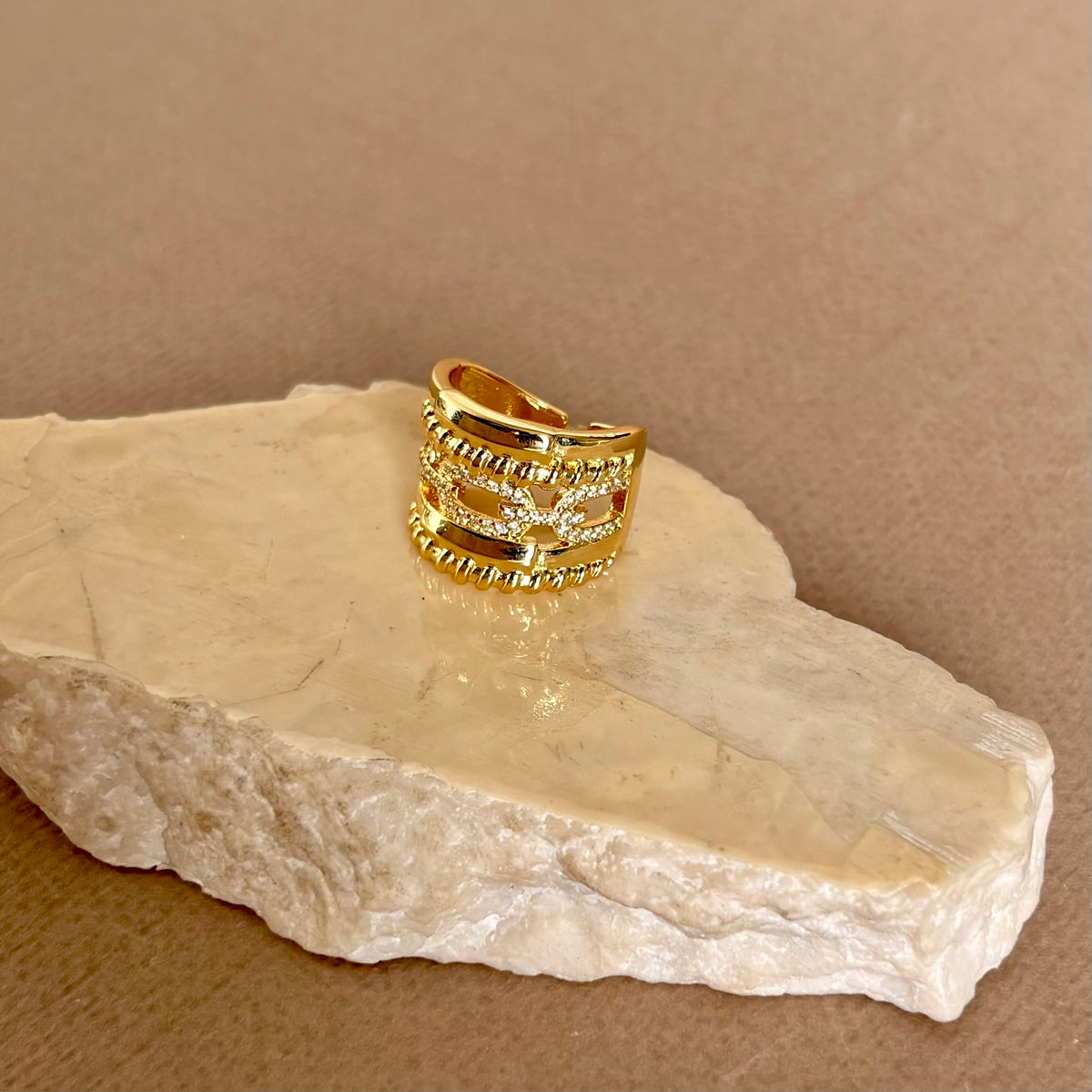 Averionne | Gold Plated Ring