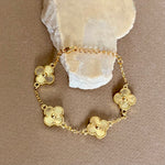 Golden Cleef | Gold Plated Bracelet