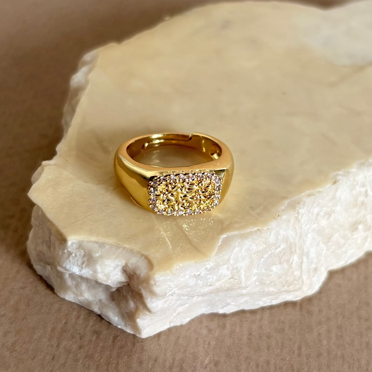 Farah & Saada | Gold Plated Ring