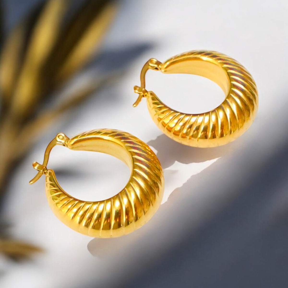 Milan | Gold Plated Earrings