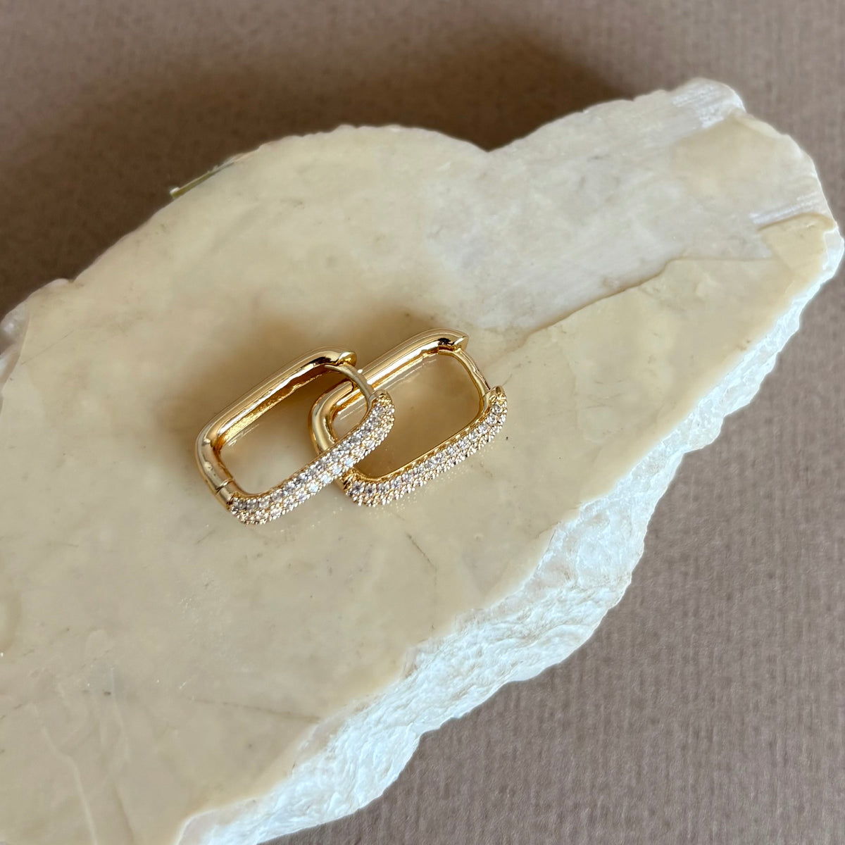 Astrelia | Gold Plated Earrings