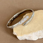Messika 07 | White Gold Plated Bangle