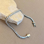 Glam's Tennis 05 | Gold Plated Bracelet
