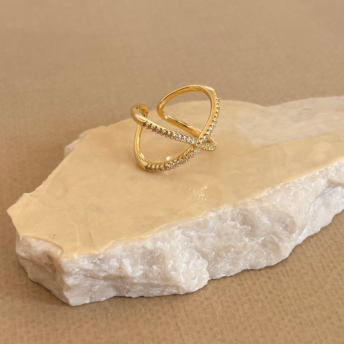 Zevor | Gold Plated Ring
