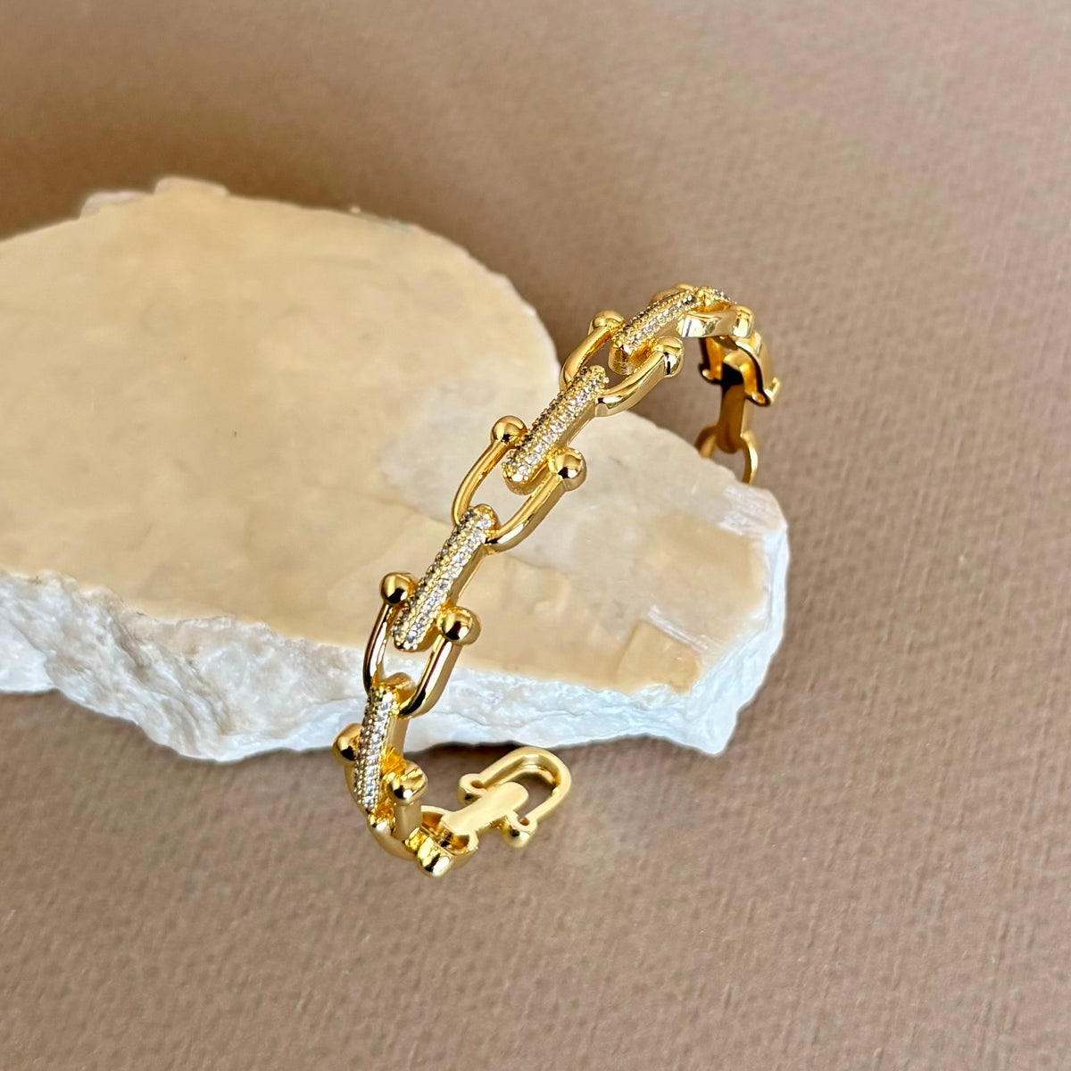 Astrell | Gold Plated Bangle