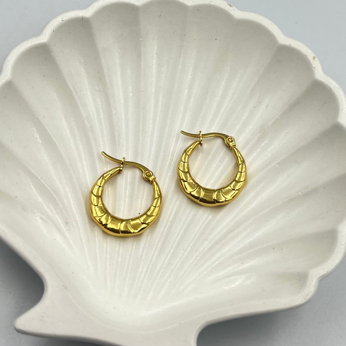 Lily 02 | Gold Plated Earrings