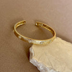 Sola | Gold Plated Bangle