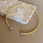 Aurnick 02 | Gold Plated Necklace [Chocker]