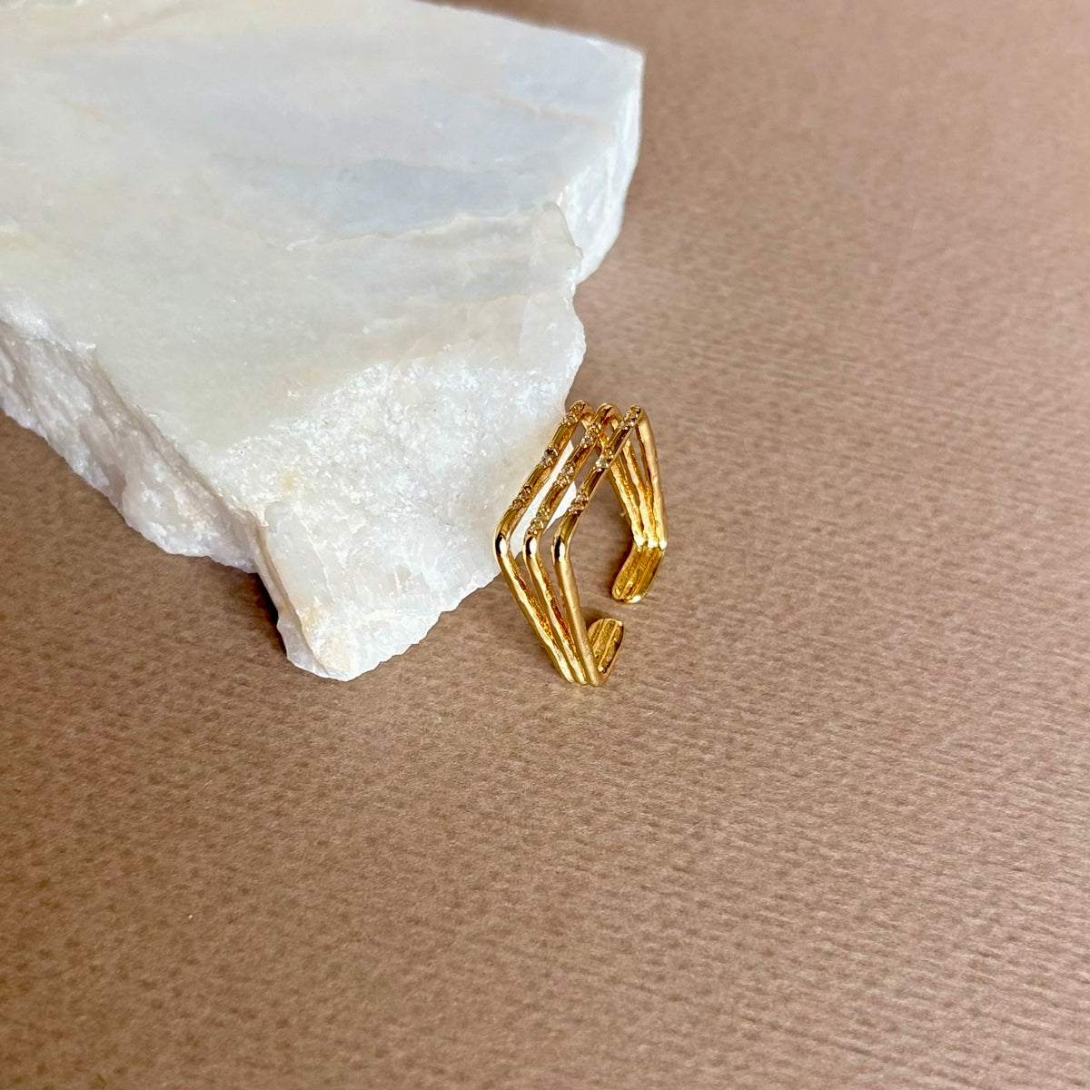 Dazvik | Gold Plated Ring