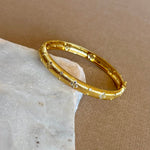 Eltavio | Gold Plated Bangle