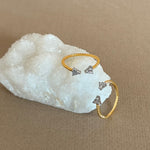 Niva 02 | Gold Plated Ring