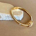 Felix | Gold Plated Bangle