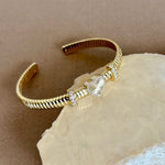 Heartz | Gold Plated Bangle