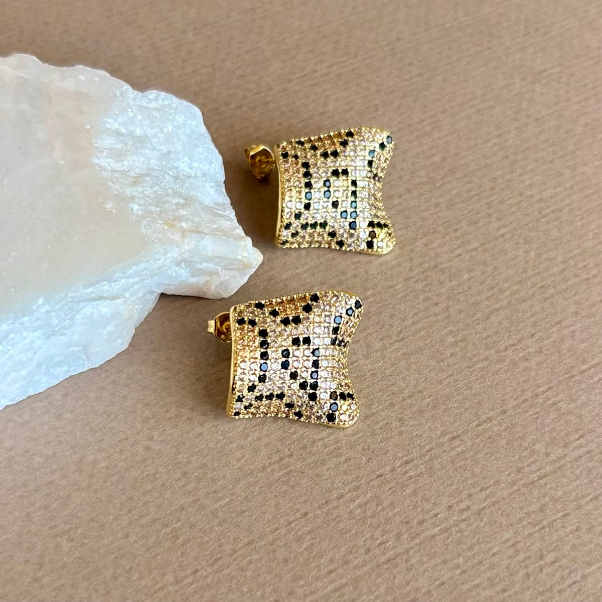 Ivera | Gold Plated Earrings