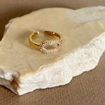 Arisia 02 | Gold Plated Ring