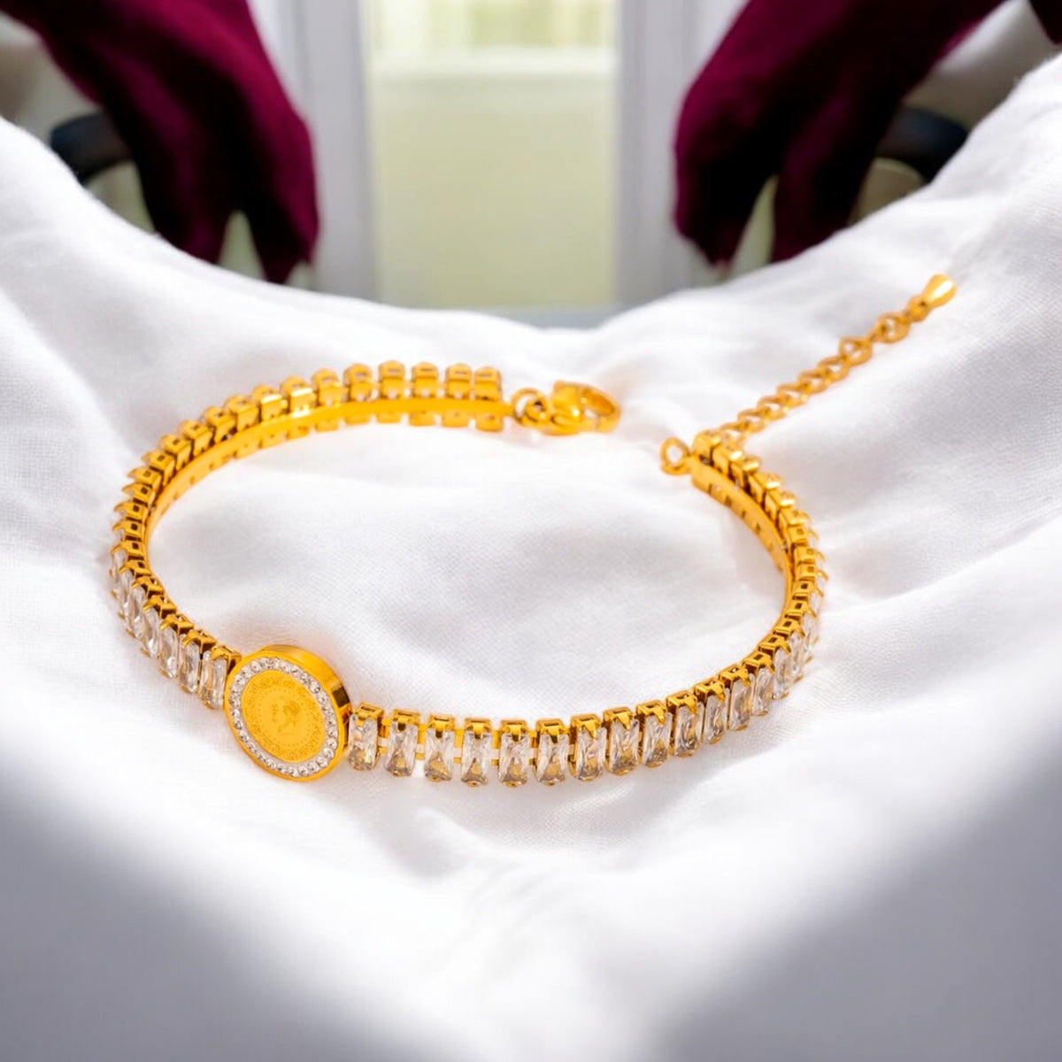 Lustre 02 | Gold Plated Bracelet