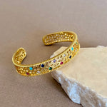 Vionne | Gold Plated Bangle