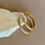 Malira | Gold Plated Earrings