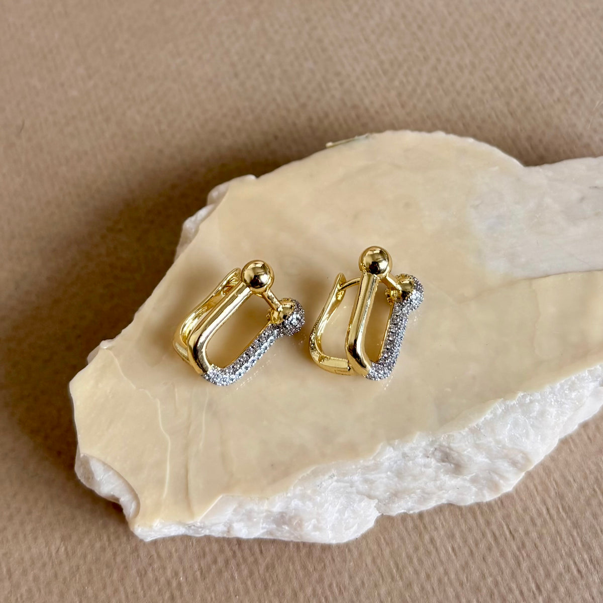 Torevia | Gold Plated Earrings