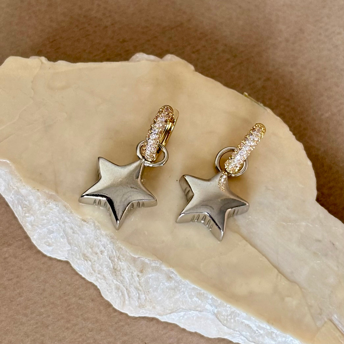 Kawra | Gold Plated Earrings [2 In 1 ]