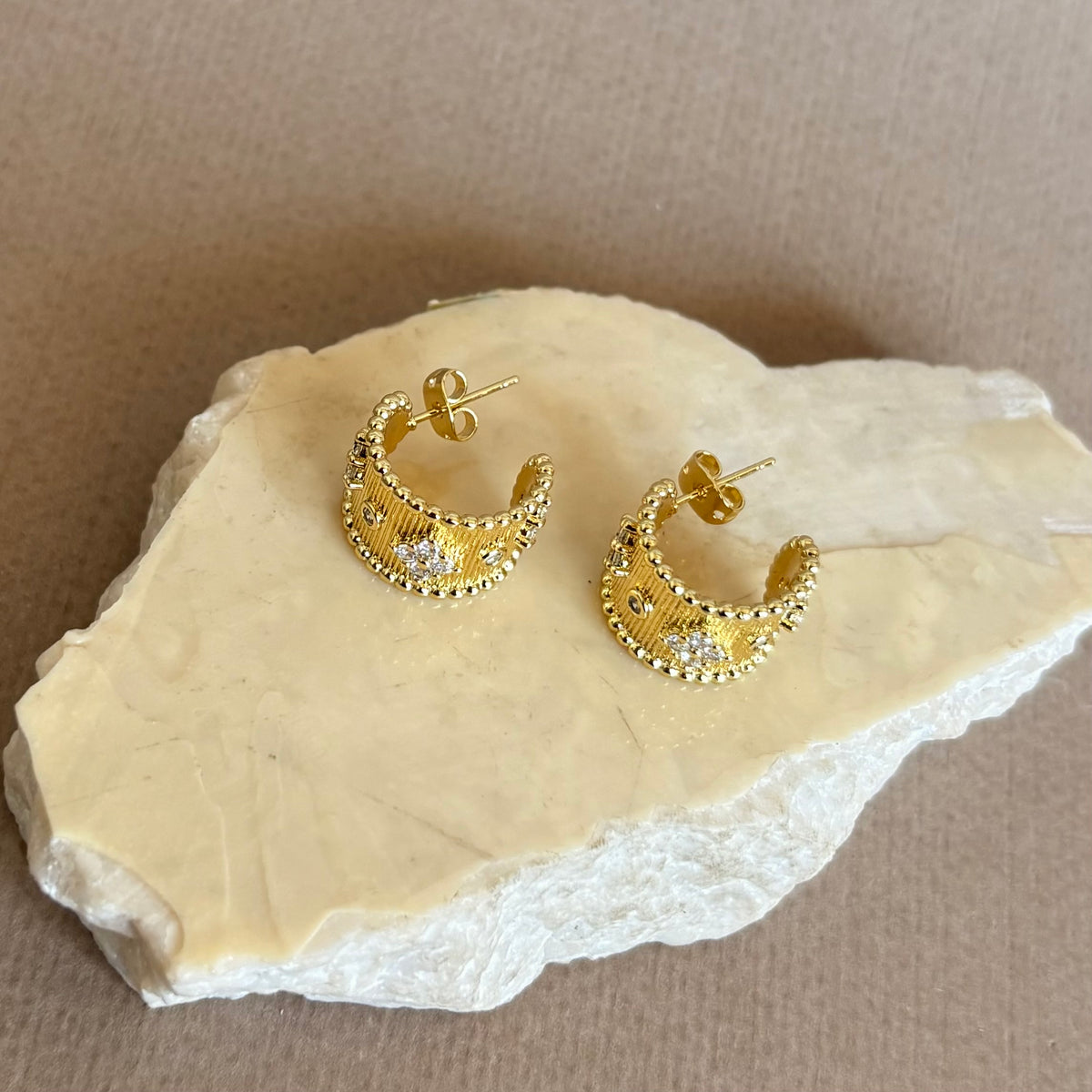 Zawder | Gold Plated Earrings