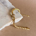 Cecil 02 | Gold Plated Bracelet