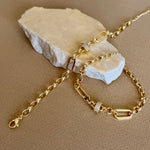 Oziel | Gold Plated Bracelet