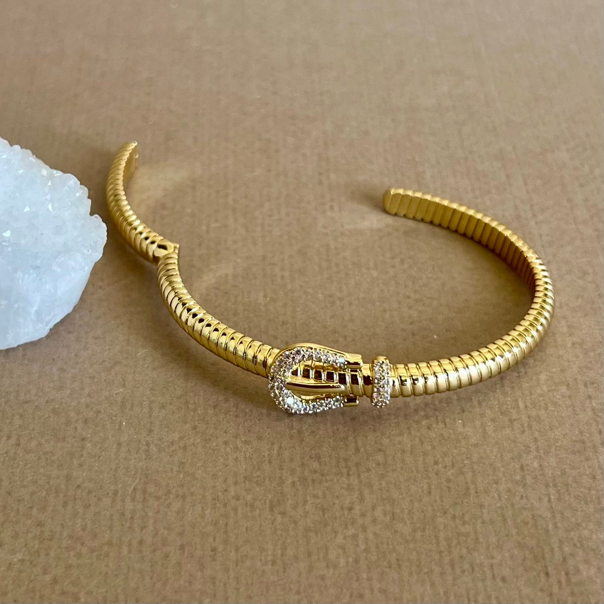 Finch 03 | Gold Plated Bangle