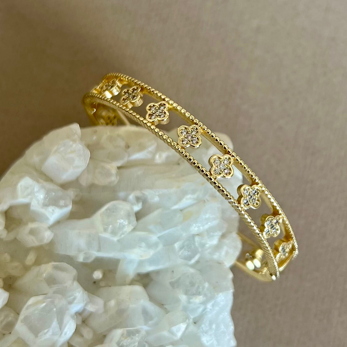 Kate | Gold Plated Bangle