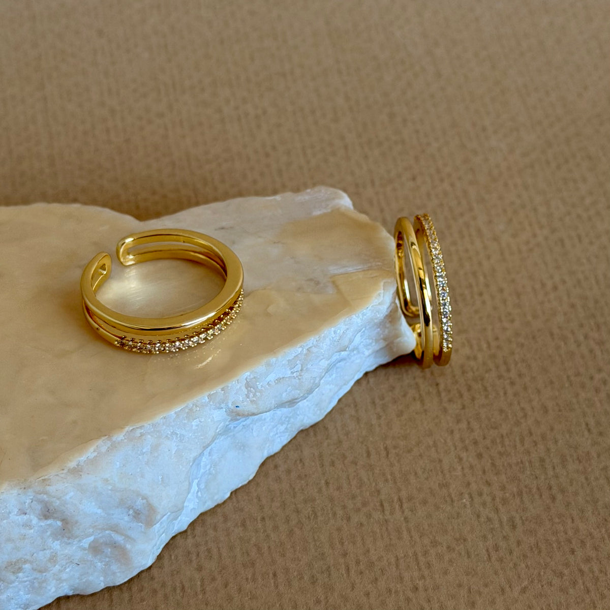 Tyron | Gold Plated Ring