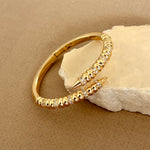 Punch | | Gold Plated Bangle