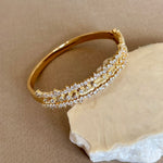 Brenel | Gold Plated Bangle