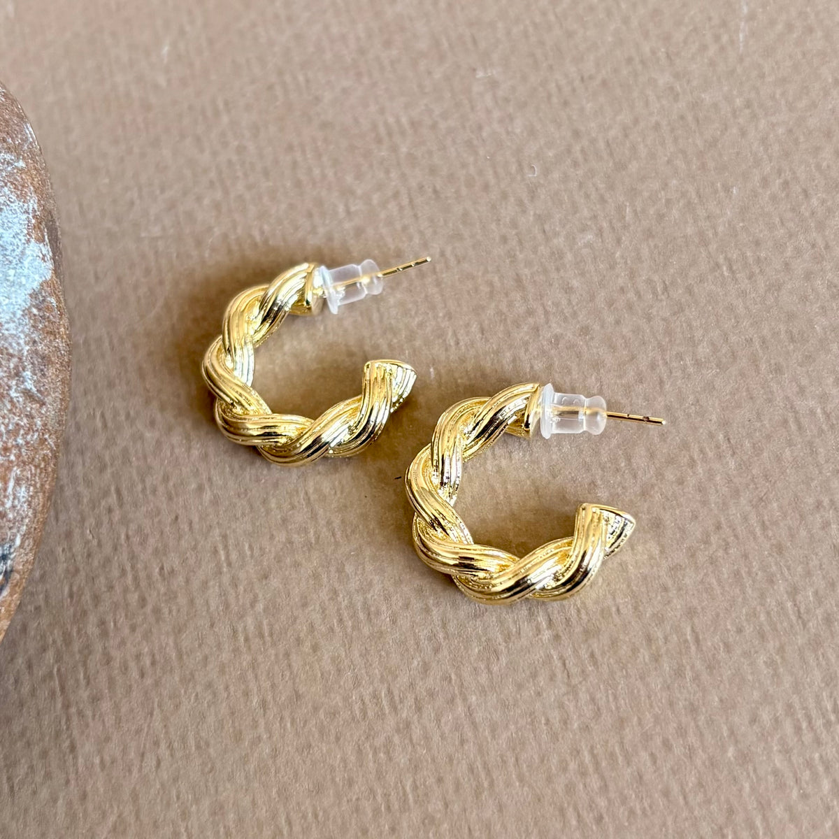 Base | Gold Plated Earrings