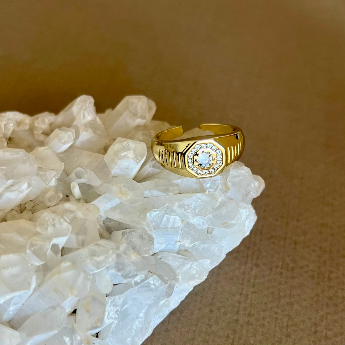 Zephira 02 | Gold Plated Ring