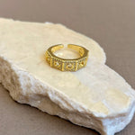 Valtrixia | Gold Plated Ring