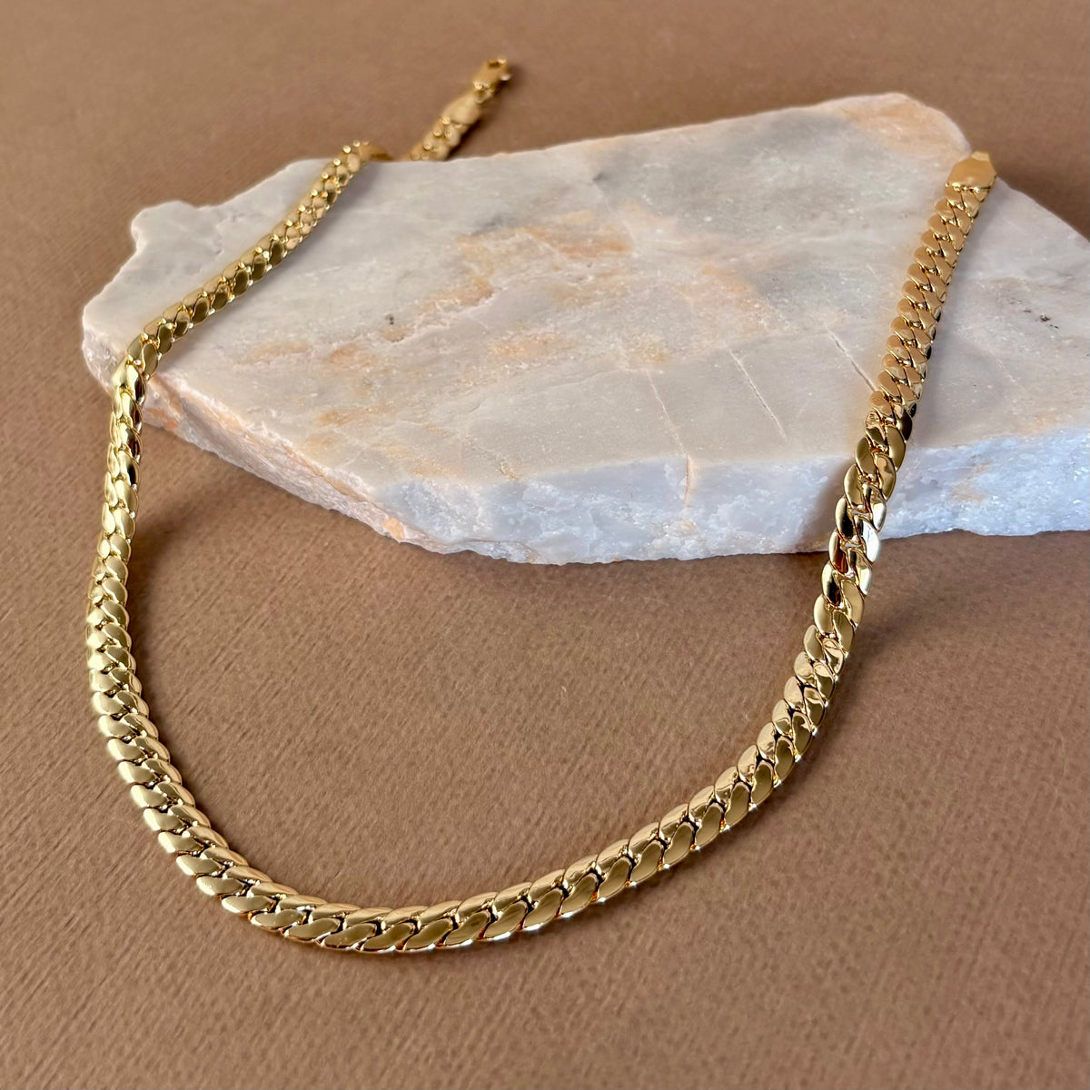 Cobra 03 | Gold Plated Necklace