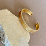 Omira | Gold Plated Bangle