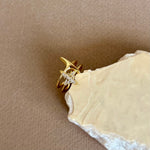 Madera Star 02 | Gold Plated Ring