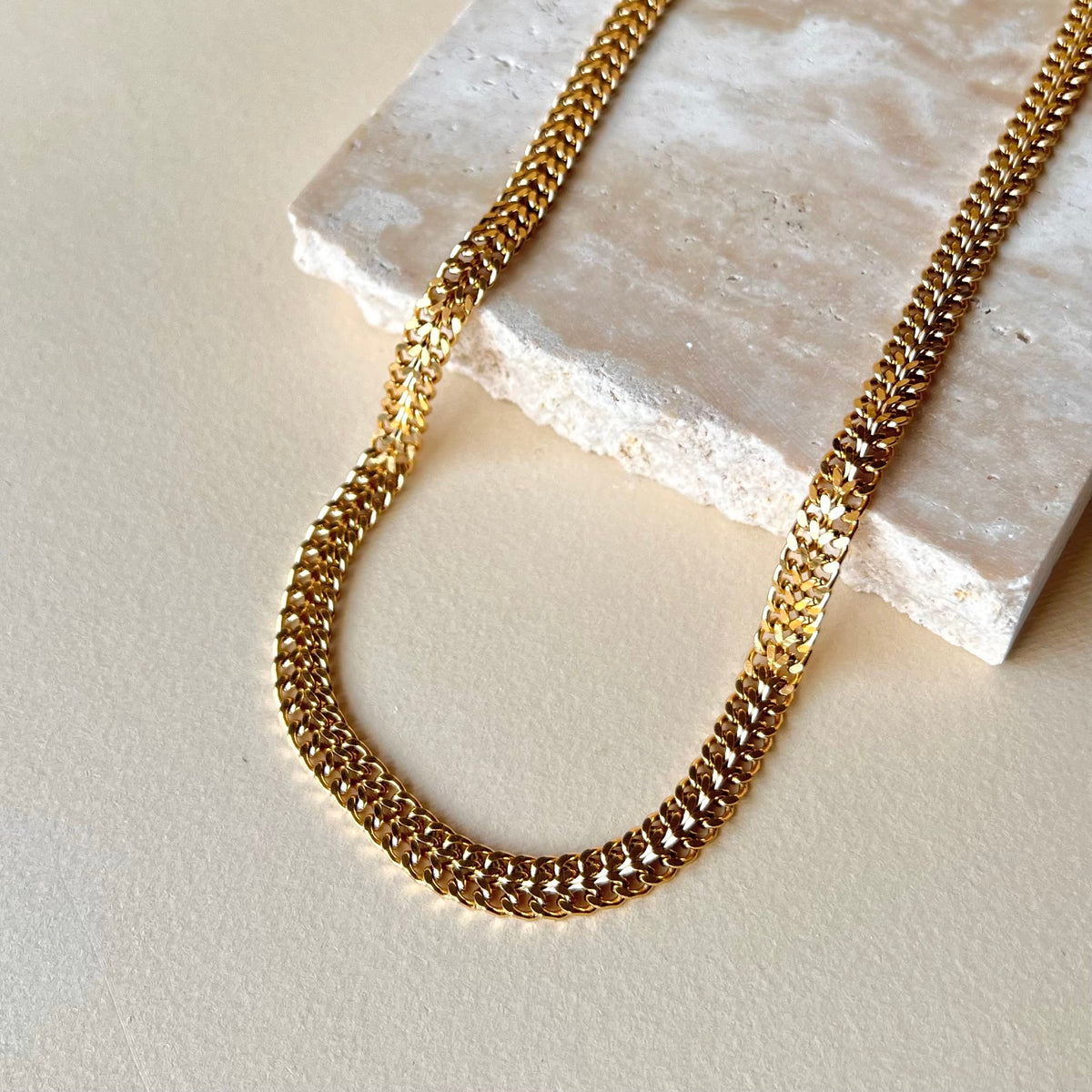 Ellie | Gold Plated Necklace we