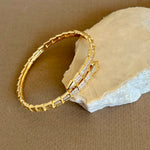 Cobra 03 | Gold Plated Bangle