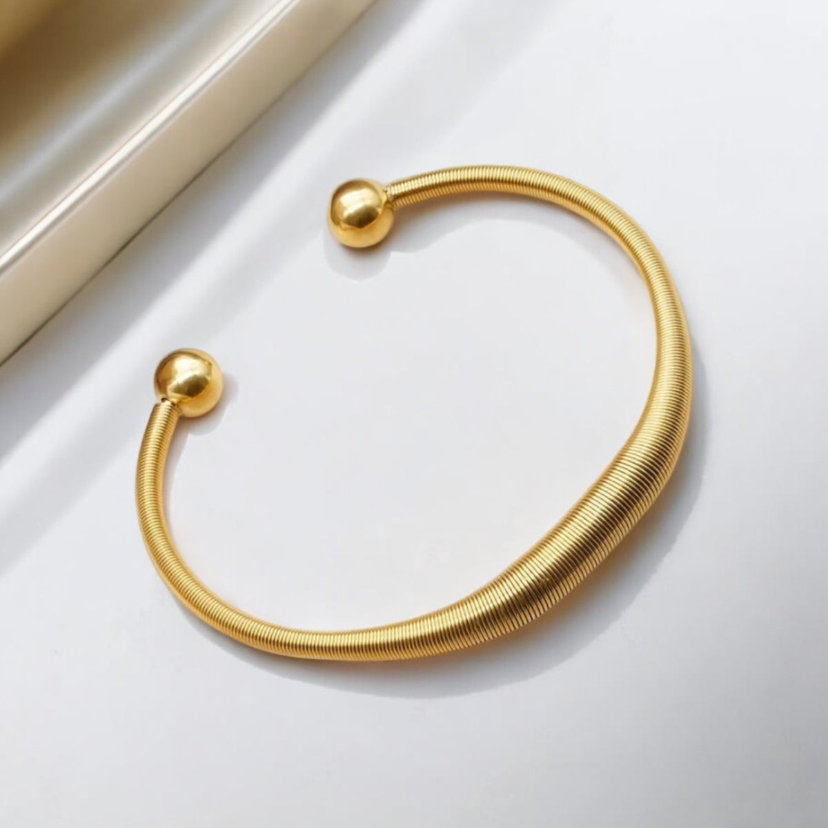 Bianca | Gold Plated Bangle