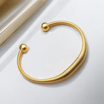 Bianca | Gold Plated Bangle