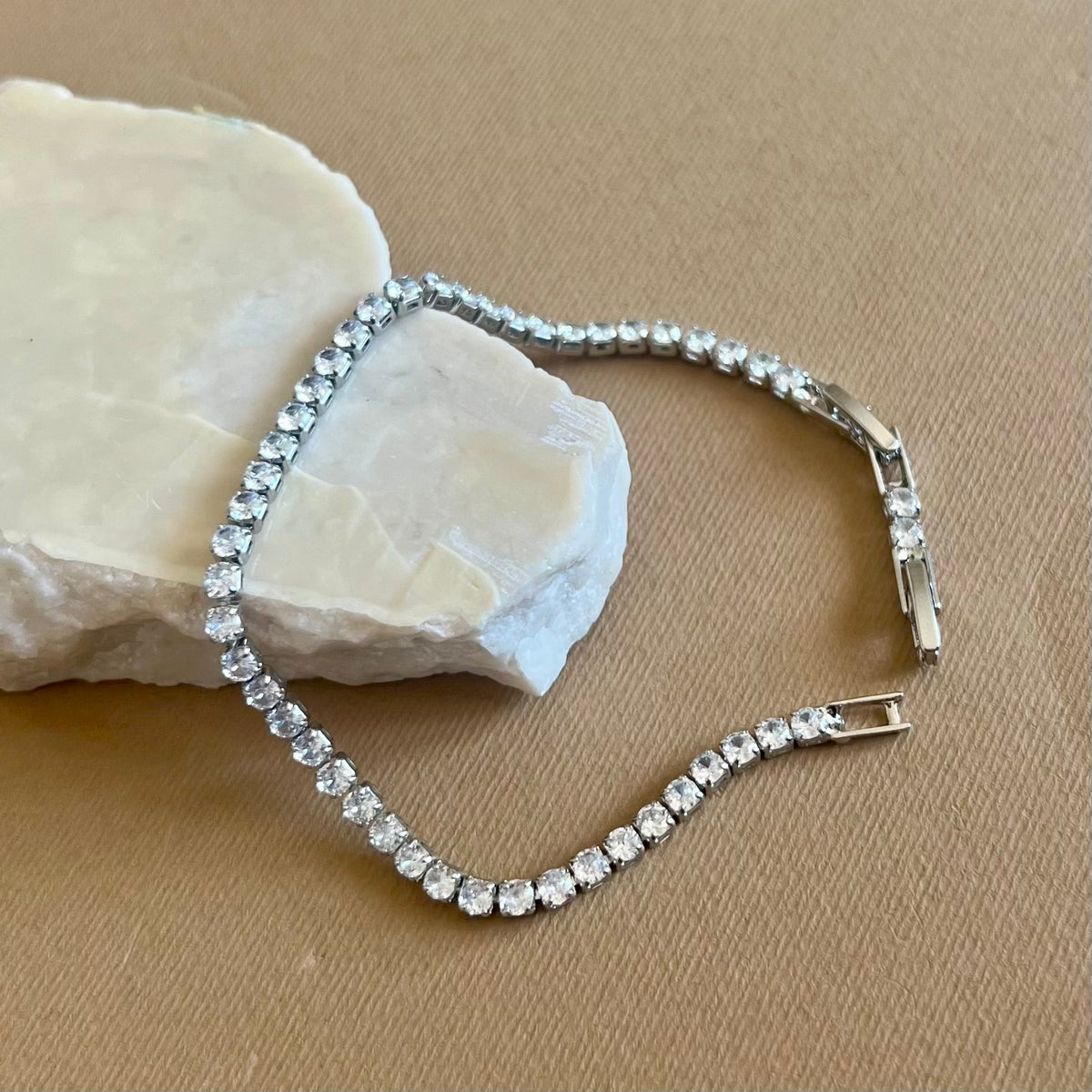 Glam's Tennis | Stainless Steel Bracelet