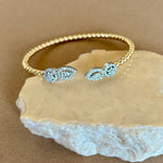 Sinal 02 | Gold Plated Bangle