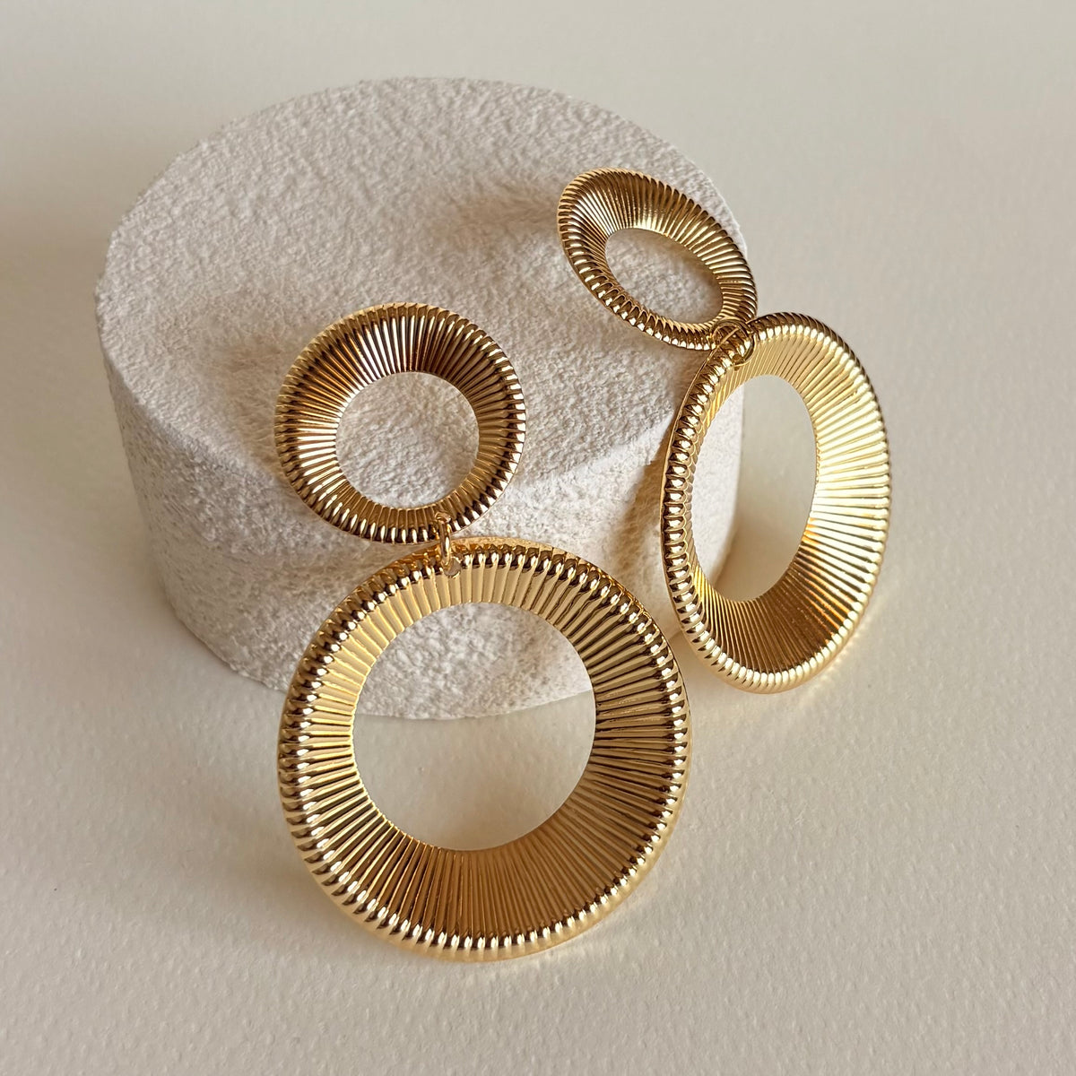 Mugla | Gold Plated Earrings