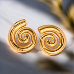 Havana | Gold Plated Earrings