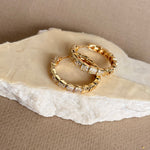 Snaky 02 | Gold Plated Earrings