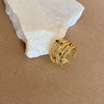 Citrola | Gold Plated Ring