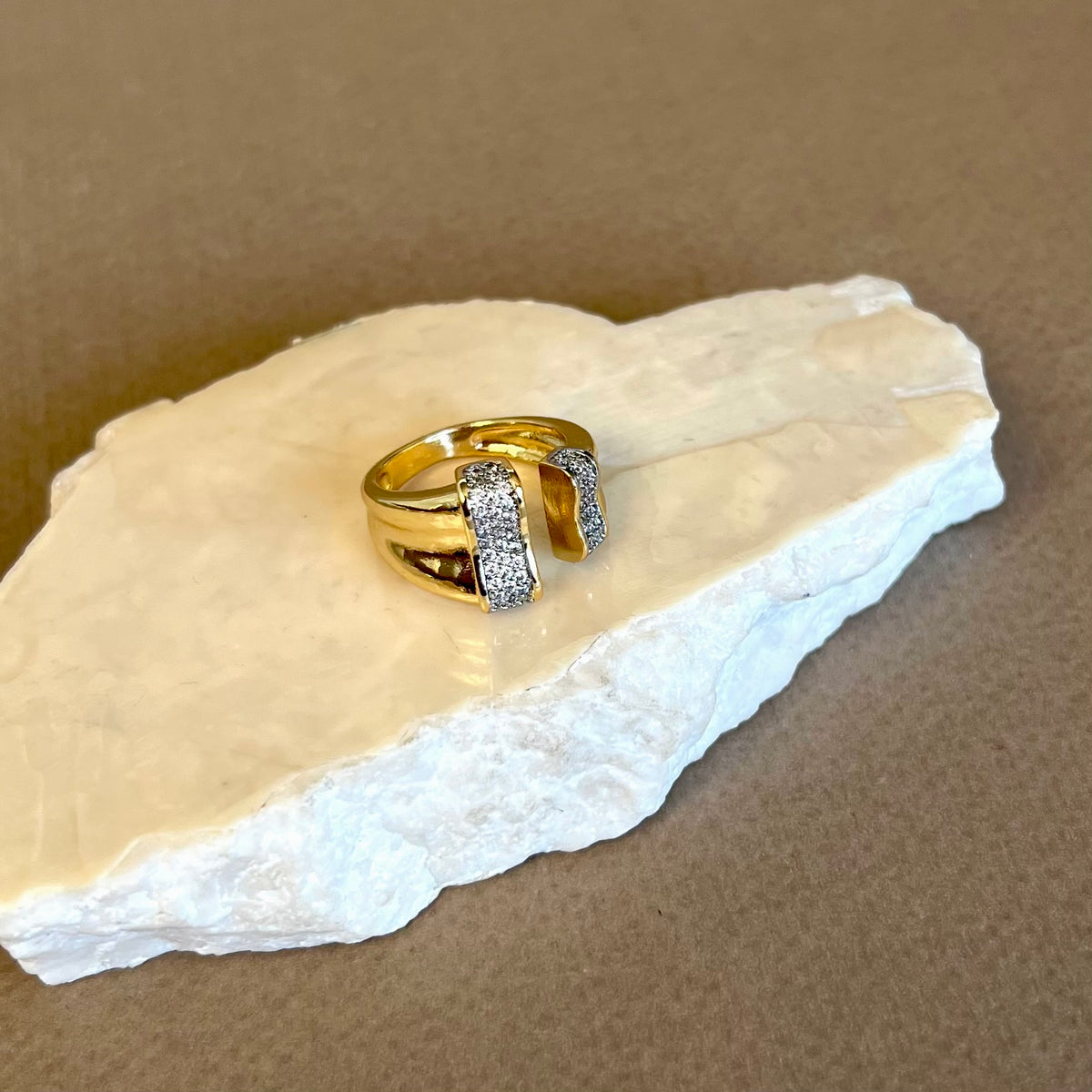 Cluster 02 | Gold Plated Ring