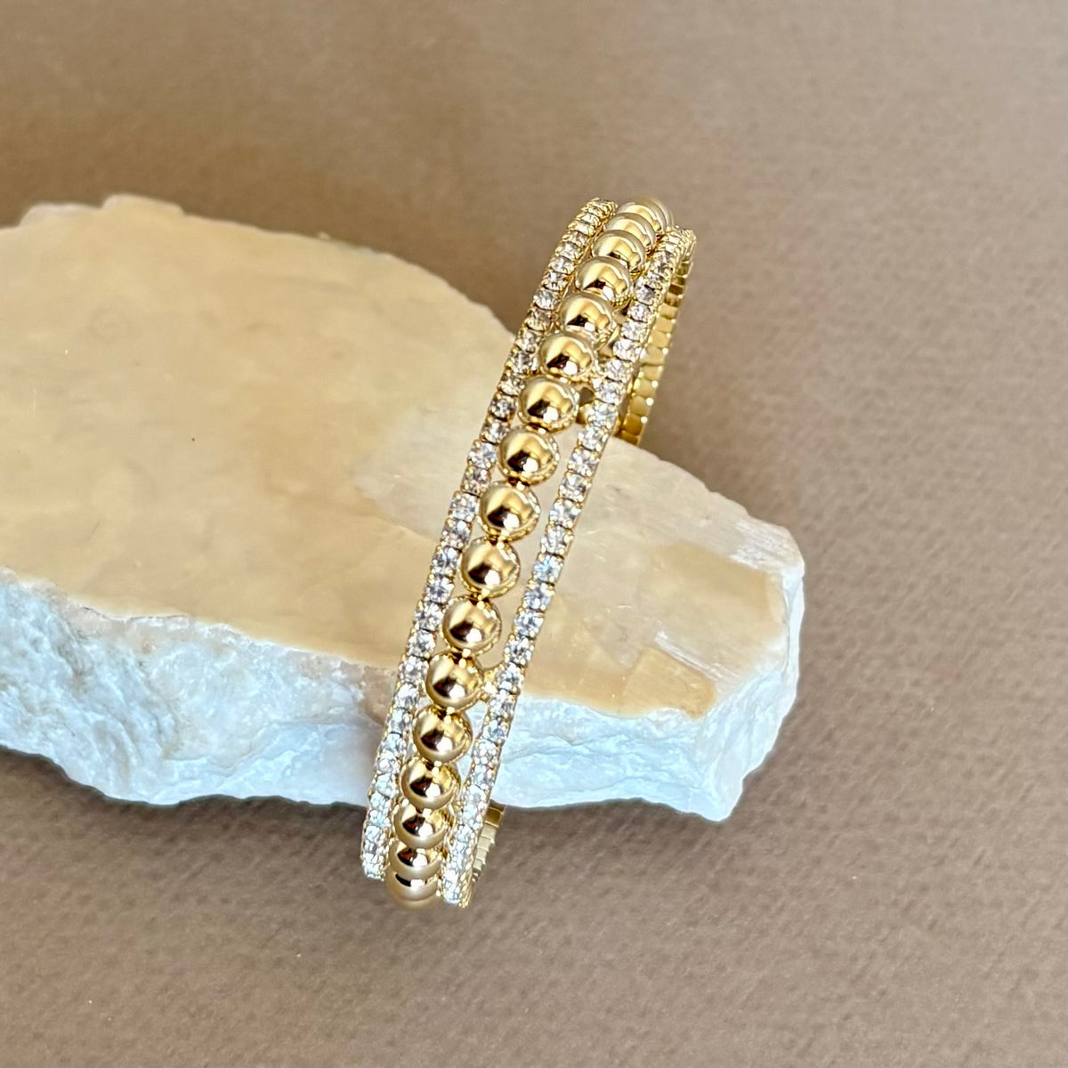 Treluva | Gold Plated Bangle
